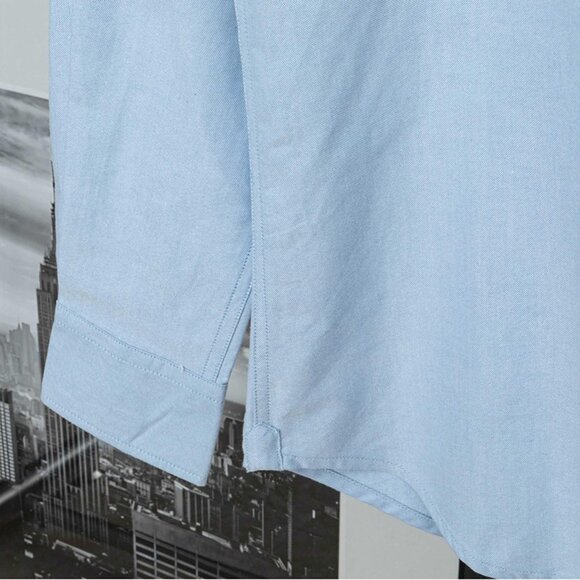 Thom Browne Blue Oxford Long Sleeved Shirt - Picture 4 of 10